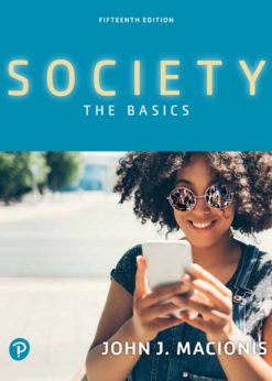 Society: The Basics 15th edition eBook