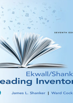 Ekwall/Shanker Reading Inventory eBook