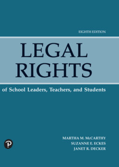 Legal Rights of School Leaders, Teachers and Students eBook
