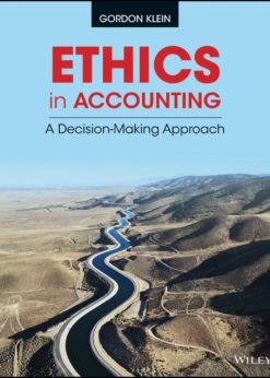 Ethics in Accounting: A Decision-Making Approach eBook