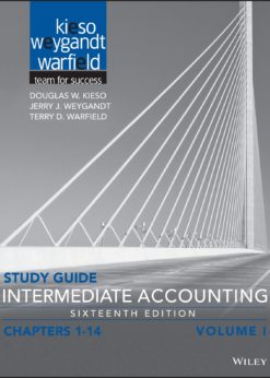 Intermediate Accounting, Volume 1 Study Guide eBook