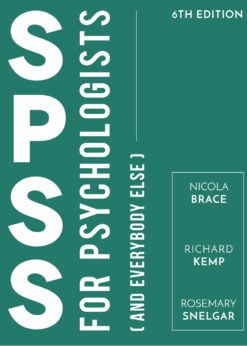 SPSS for Psychologists 6th edition eBook
