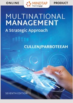 MindTap Management for Cullen/Parboteeah's Multinational Management, 7th Edition, [Instant Access], 1 term (6 months) eBook