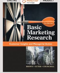 MindTap Marketing for Brown/Suter/Churchill's Basic Marketing Research, 9th Edition [Instant Access], 1 term (6 months) eBook