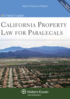 California Property Law for Paralegals 8th edition eBook