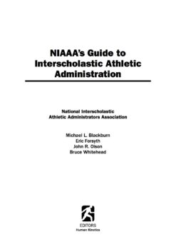NIAAA's Guide to Interscholastic Athletic Administration eBook