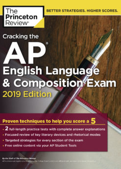 Cracking the AP English Language & Composition Exam, 2019 Edition eBook