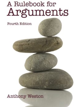 A Rulebook for Arguments