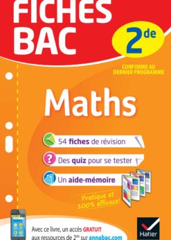 Fiches bac Maths 2de eBook