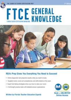 FTCE General Knowledge Book + Online eBook