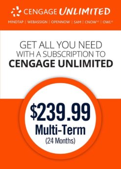 Cengage Unlimited, Multi-term (24 months), 1st Edition