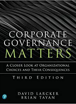 Corporate Governance Matters eBook