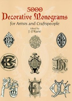 5000 Decorative Monograms for Artists and Craftspeople eBook