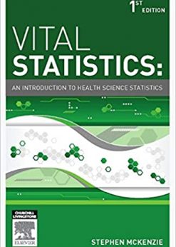 Vital statistics - E-Book: An introduction to health science statistics eBook