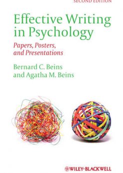 Effective Writing in Psychology: Papers, Posters, and Presentations eBook