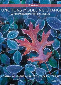 Functions Modeling Change: A Preparation for Calculus eBook