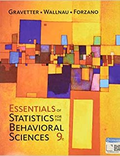 Essentials of Statistics for The Behavioral Sciences eBook