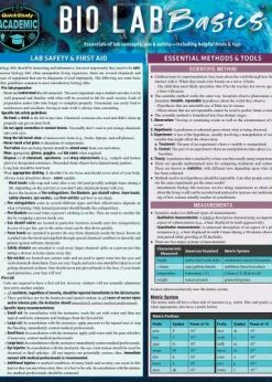 Bio Lab Basics: a QuickStudy Laminated Reference Guide eBook