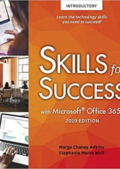 Skills for Success with Office 365, 2019 Edition eBook