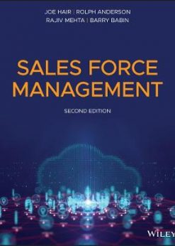 Sales Force Management: Building Customer Relationships and Partnerships, Enhanced eText eBook