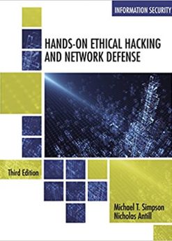 Hands-On Ethical Hacking and Network Defense, 3rd Edition, Book Only eBook