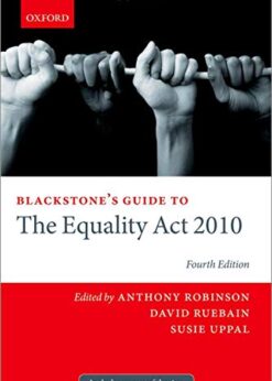 Blackstone's Guide to the Equality Act 2010 eBook