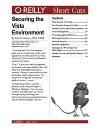 Securing the Vista Environment eBook