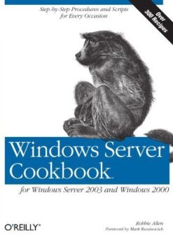 Windows Server Cookbook: For Windows Server 2003 & Windows 2000 eBook