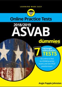 2018/2019 ASVAB For Dummies with Online Practice eBook