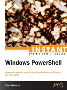 Instant Windows PowerShell eBook