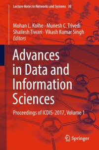 Advances in Data and Information Sciences: Proceedings of ICDIS-2017, Volume 1 eBook