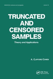 Truncated and Censored Samples: Theory and Applications eBook