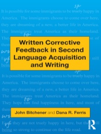 Written Corrective Feedback in Second Language Acquisition and Writing eBook
