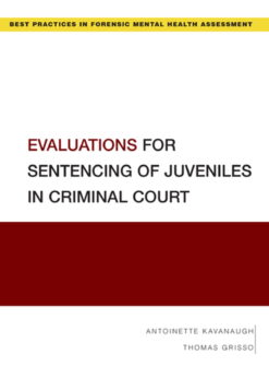Evaluations for Sentencing of Juveniles in Criminal Court eBook