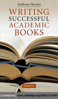 Writing Successful Academic Books eBook