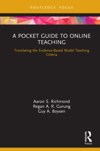 A Pocket Guide to Online Teaching: Translating the Evidence-Based Model Teaching Criteria eBook
