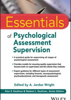 Essentials of Psychological Assessment Supervision eBook