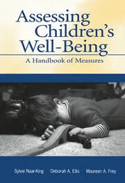 Assessing Children's Well-Being: A Handbook of Measures eBook