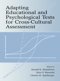 Adapting Educational and Psychological Tests for Cross-Cultural Assessment eBook