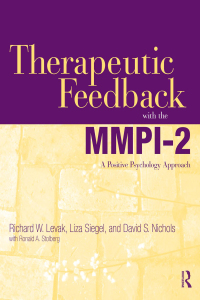 Therapeutic Feedback with the MMPI-2: A Positive Psychology Approach eBook