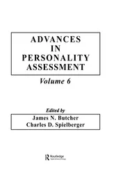 Advances in Personality Assessment: Volume 6 eBook