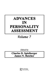 Advances in Personality Assessment: Volume 7 eBook