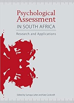 Psychological Assessment in South Africa: Research and applications eBook
