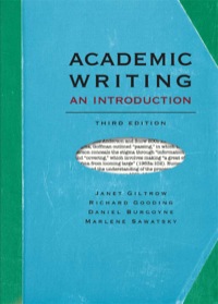 Academic Writing: An Introduction eBook