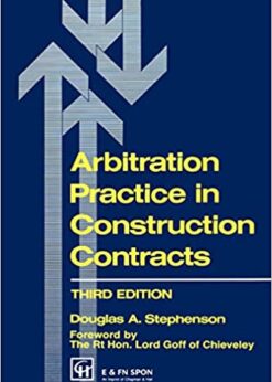 Arbitration Practice in Construction Contracts eBook
