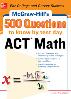 500 ACT Math Questions to Know by Test Day eBook