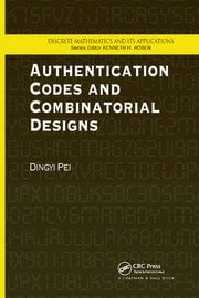 Authentication Codes and Combinatorial Designs eBook