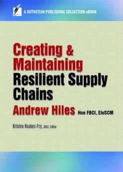 Creating and Maintaining Resilient Supply Chains eBook