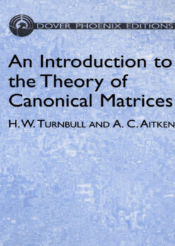 An Introduction to the Theory of Canonical Matrices eBook
