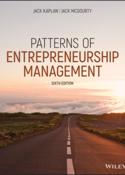 Patterns of Entrepreneurship Management eBook